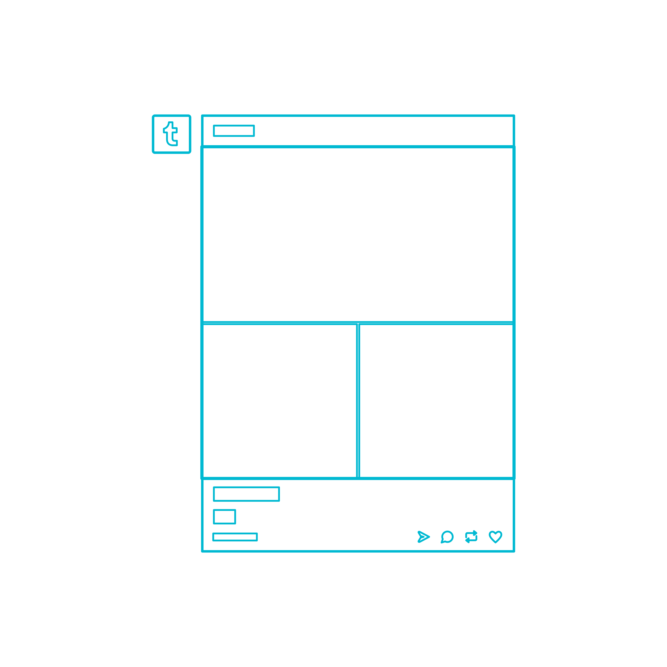 Digital Tumblr Post Photo Set Realistic Outline Svg Vector Free Vectors